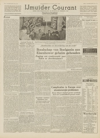 IJmuider Courant 1956-01-26