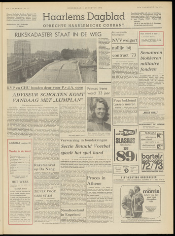 Haarlem's Dagblad 1972-08-03