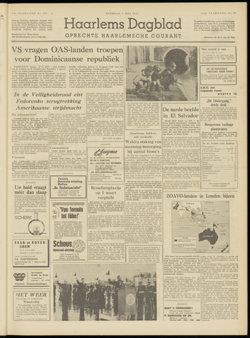 Haarlem's Dagblad 1965-05-04