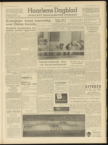 Haarlem's Dagblad 1961-07-10