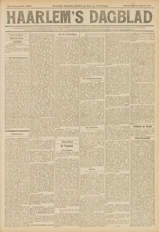Haarlem's Dagblad 1917-03-14