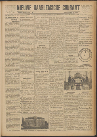 Nieuwe Haarlemsche Courant 1926-09-28