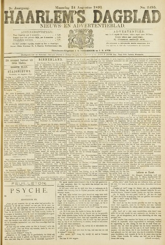 Haarlem's Dagblad 1891-08-24