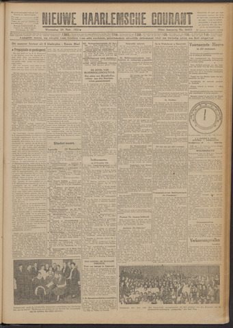 Nieuwe Haarlemsche Courant 1926-11-24