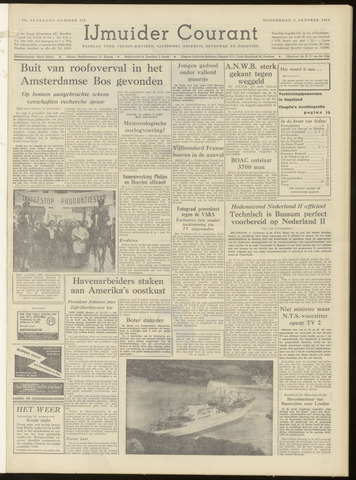 IJmuider Courant 1964-10-01