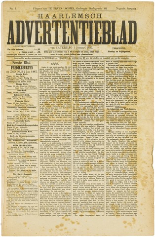 Haarlemsch Advertentieblad 1887-01-01
