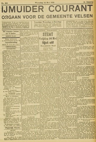 IJmuider Courant 1919-05-14