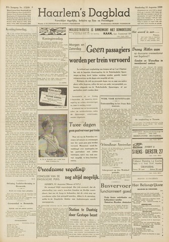 Haarlem's Dagblad 1939-08-31