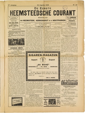 De Eerste Heemsteedsche Courant 1928-08-24