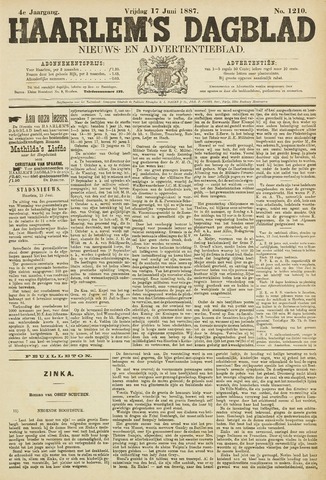 Haarlem's Dagblad 1887-06-17