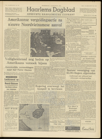 Haarlem's Dagblad 1964-08-05