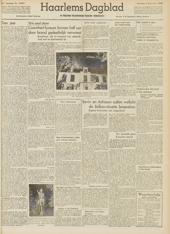 Haarlem's Dagblad 1949-09-03