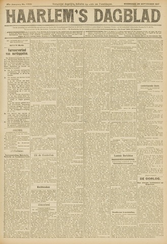 Haarlem's Dagblad 1917-09-26