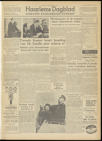 Haarlem's Dagblad 1963-02-01