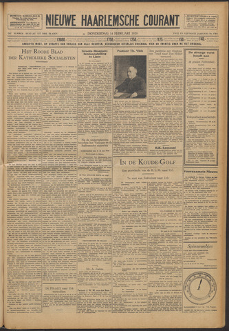 Nieuwe Haarlemsche Courant 1929-02-14