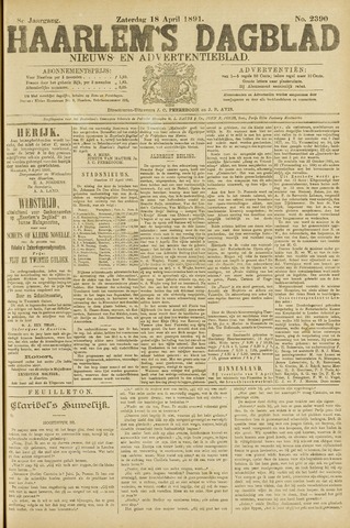 Haarlem's Dagblad 1891-04-18