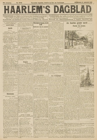 Haarlem's Dagblad 1923-01-27
