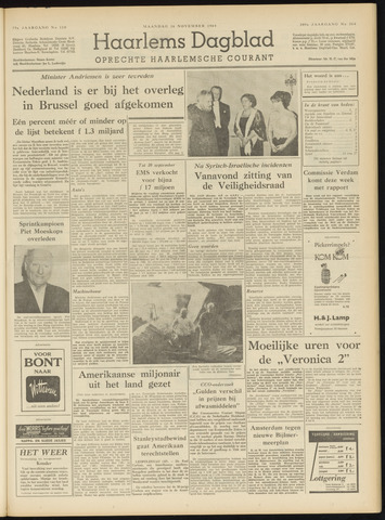 Haarlem's Dagblad 1964-11-16