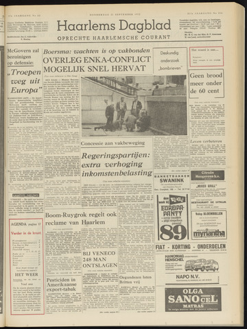 Haarlem's Dagblad 1972-09-21