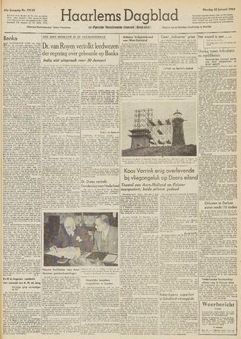 Haarlem's Dagblad 1949-01-18