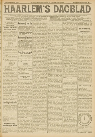 Haarlem's Dagblad 1917-10-03