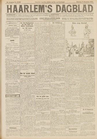 Haarlem's Dagblad 1923-11-17
