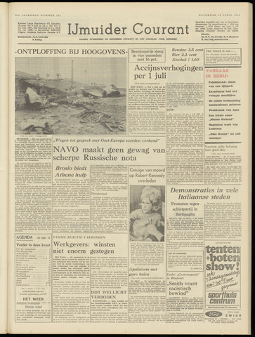 IJmuider Courant 1969-04-12