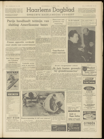Haarlem's Dagblad 1966-04-14