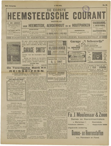 De Eerste Heemsteedsche Courant 1931-07-03