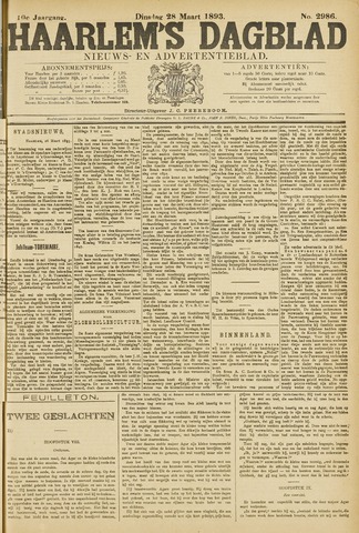 Haarlem's Dagblad 1893-03-28