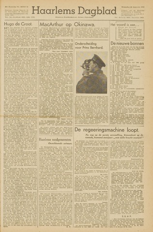 Haarlem's Dagblad 1945-08-29