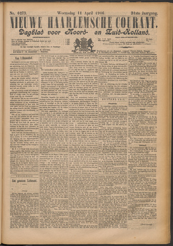 Nieuwe Haarlemsche Courant 1906-04-11