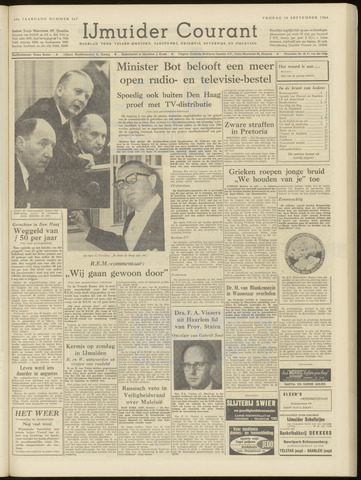 IJmuider Courant 1964-09-18