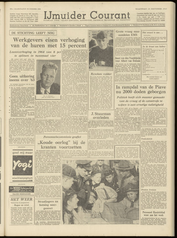 IJmuider Courant 1963-10-14