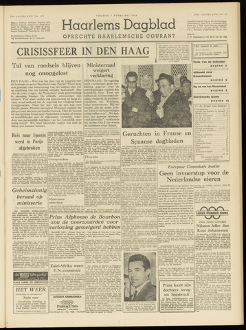 Haarlem's Dagblad 1964-02-07