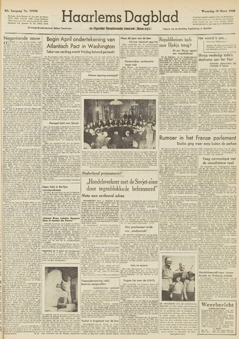 Haarlem's Dagblad 1949-03-16