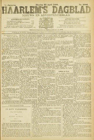 Haarlem's Dagblad 1890-04-22