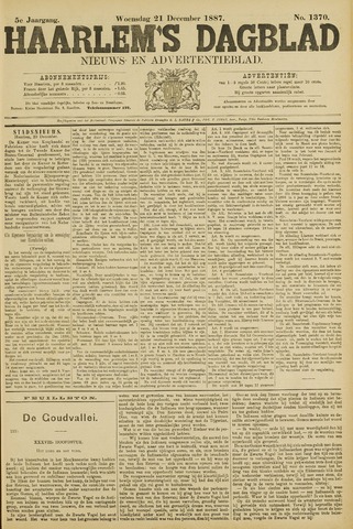 Haarlem's Dagblad 1887-12-21
