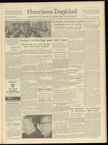 Haarlem's Dagblad 1964-02-05