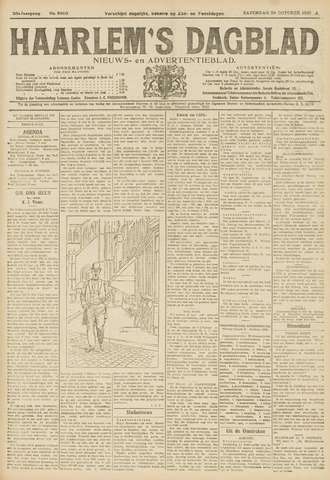 Haarlem's Dagblad 1910-10-29