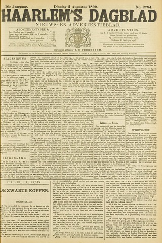 Haarlem's Dagblad 1892-08-02