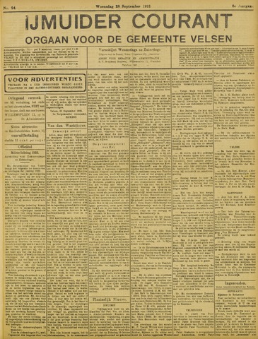 IJmuider Courant 1921-09-28