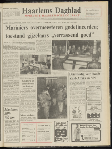 Haarlem's Dagblad 1974-10-31