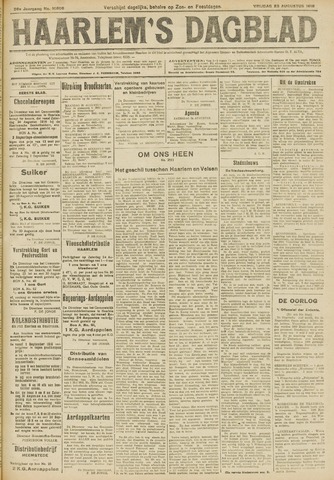 Haarlem's Dagblad 1918-08-23