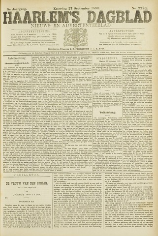 Haarlem's Dagblad 1890-09-27