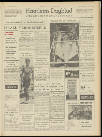 Haarlem's Dagblad 1968-08-17