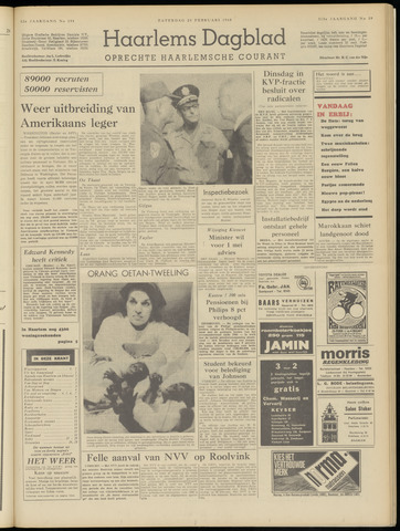 Haarlem's Dagblad 1968-02-24