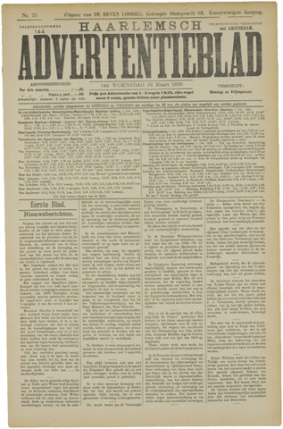 Haarlemsch Advertentieblad 1899-03-29