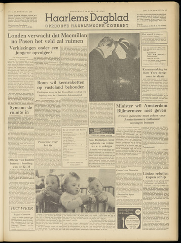 Haarlem's Dagblad 1963-02-14