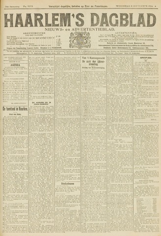 Haarlem's Dagblad 1914-09-09